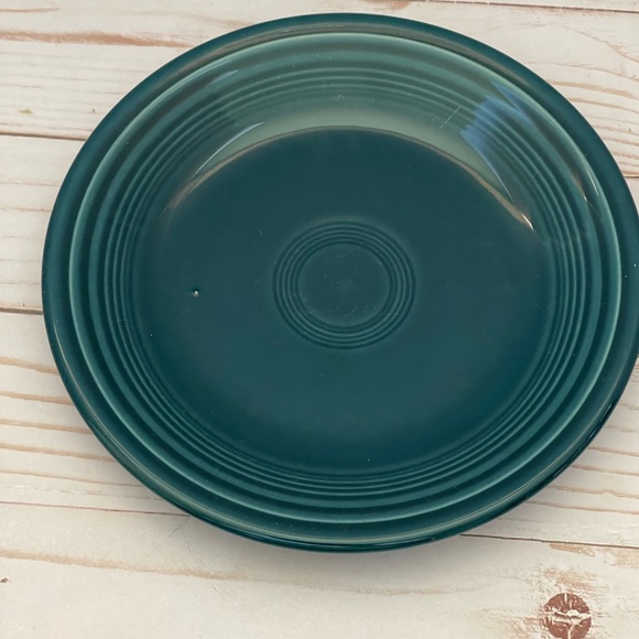 Fiestaware Saucer & Salad Plate Juniper Lot Of 2 Fiesta Ware -SEE DESCRIPTION - Picture 3 of 9